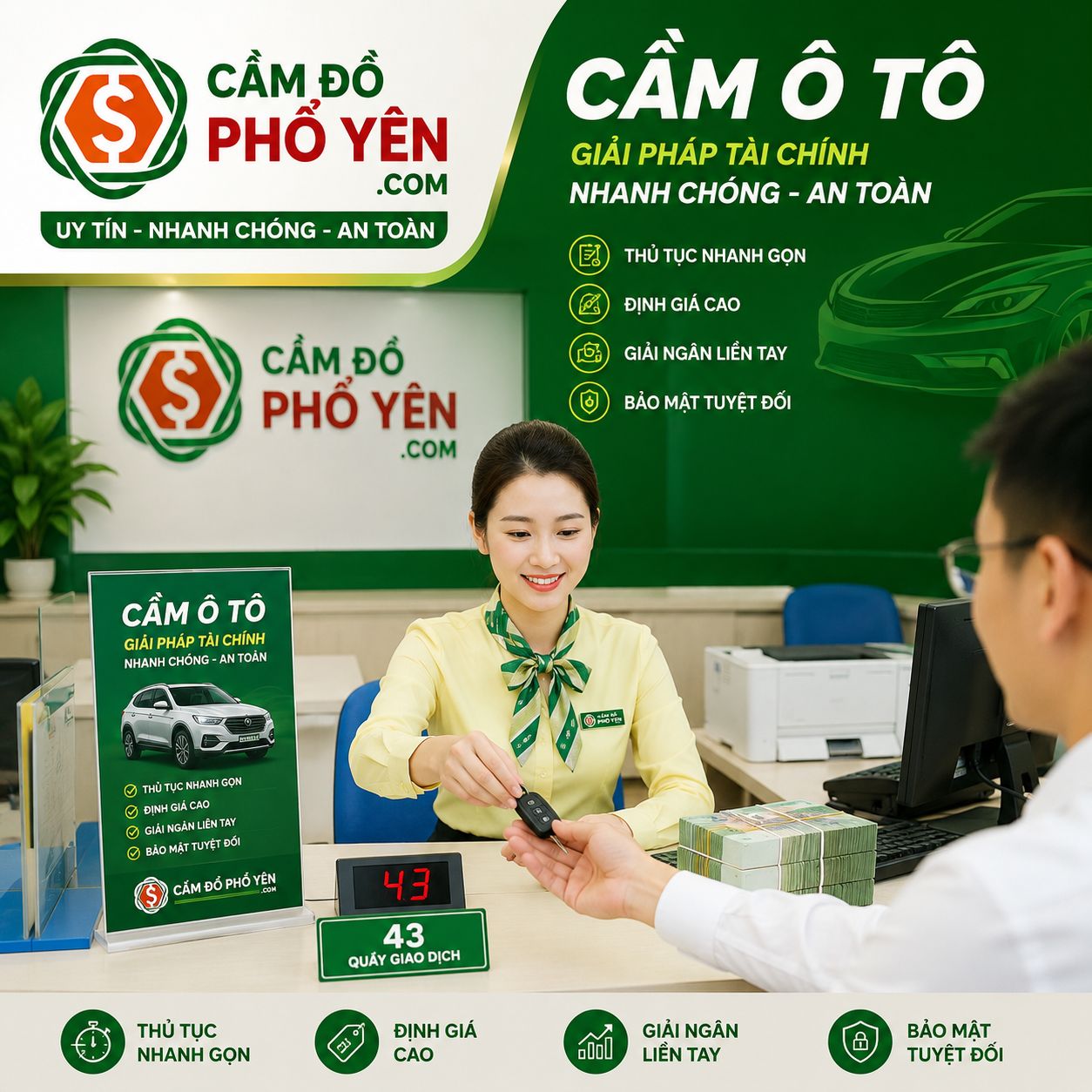 Liên hệ 3 Dich vu Cam xe o to Pho Yen Thai Nguyen tai Camdophoyen.com